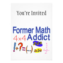 Ancien intoxiqué de maths invitations
