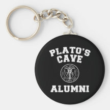 Anciennes élèves Keychain de la caverne de Platon Porte-clefs