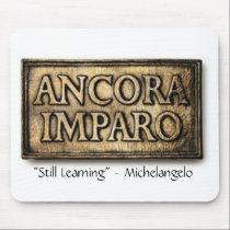 Ancora Imparo "apprenant toujours" Mousepad tapis de souris