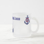 Ancres nautiques personnalisées tasses