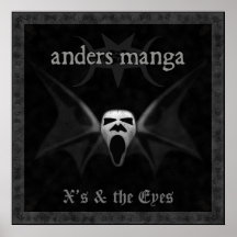 Anders Manga affiche de "x et des yeux"
