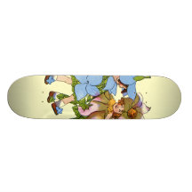 Anémones et Bluets Skateboards Cutomisables