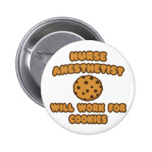 Anesthésiste d'infirmière. Travaillera pour des bi Badges Avec Agrafe
