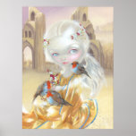 Ange à l'avalon d'IMPRESSION d'ART d'abbaye de Gla Posters