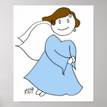 Ange bleu affiches