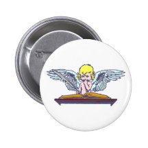 Ange Cherubim cherub Badge