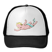Ange Cherubim cherub Casquettes De Camionneur