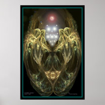 "ANGE COSMIQUE "par Robert Singletary Posters
