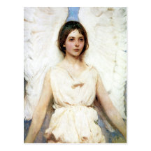 Ange d'Abbott Handerson Thayer Carte Postale