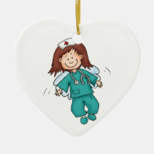 Ange dans le déguisement - cadeau pour l'infirmièr ornements