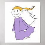 Ange de lavande posters
