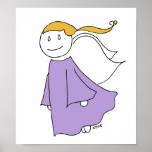 Ange de lavande posters