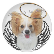 Ange de Lit de Papillon Momma Assiettes