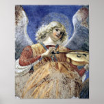 Ange de musicien par la copie de Melozzo DA Forli Posters