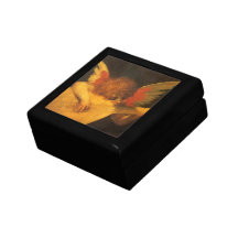 Ange de musicien par Rosso Fiorentino, art vintage Boîte À Souvenirs