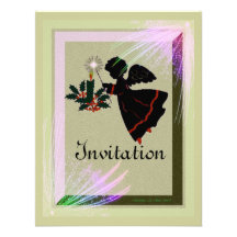 Ange de Noël Invitations