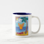 Ange de plage mugs à café