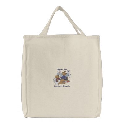 Ange d'infirmière sacs en toile