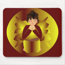 Ange d'or Mousepad Tapis De Souris