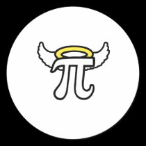 Ange pi autocollants