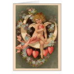 Ange se reposant sur la lune de Valentine - carte