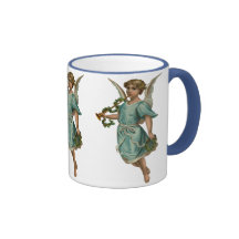 Ange vintage de Noël Tasse