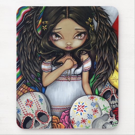 "Angel de los Muertos" Mousepad Tapis De Souris