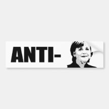 Angela Merkel Adhésif Pour Voiture