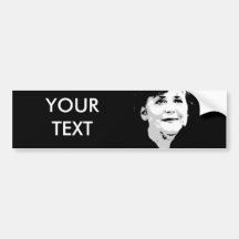 Angela Merkel Autocollants Pour Voiture