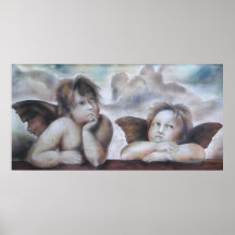 Angels, anges affiche impression pression raphael