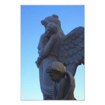 Anges "amour perdu " impression photographique