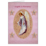Anges dans la carte d'harmonie
