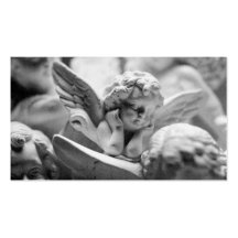 Anges dans l'attente modèles de cartes de visite
