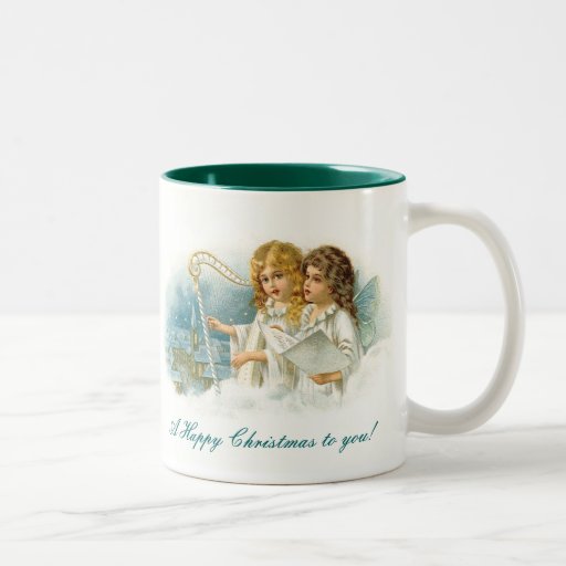 Anges de Noël de chant Tasse À Café