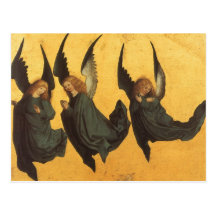 Anges de Noël de la Renaissance, maître de Housebo Carte Postale