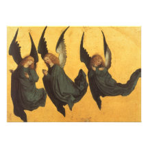 Anges de Noël de la Renaissance, maître de Housebo Invitations Personnalisées