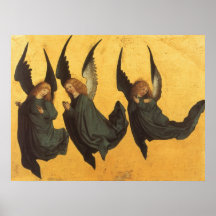 Anges de Noël de la Renaissance, maître de Housebo Posters