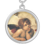 Anges de Sistine Madonna par Raphael Raffaello Pendentifs Personnalisés