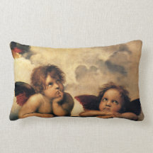 Anges de Sistine Madonna par Raphael Raffaello Coussin
