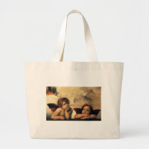 Anges de Sistine Madonna par Raphael Sanzio Sacs En Toile