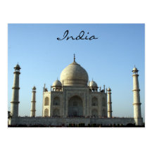 angle du Taj Mahal Cartes Postales
