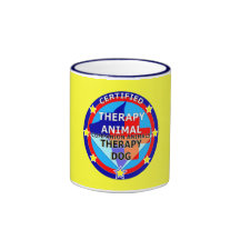 ANIMAL CERTIFIÉ DE THÉRAPIE - CHIEN DE THÉRAPIE TASSE