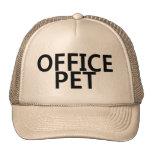 Animal familier de bureau casquettes