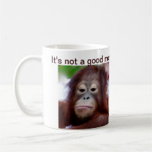 Animal grincheux de visage tasse à café