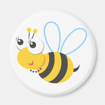 Animaux - abeille aimant pour réfrigérateur