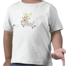 Animaux d'ABC T-shirt de 2 ans