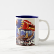Animaux sauvages de la science-fiction de l'arche  tasses à café