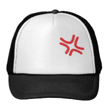 anime fâché casquettes