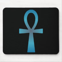 Ankh bleu tapis de souris