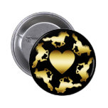 ANNEAU DE CHEVAUX D'OR BADGES